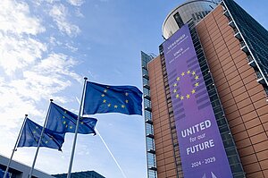 Sitz der Europäischen Kommission Brüssel in Belgien
