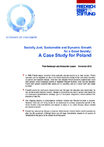 Socially just, sustainable and dynamic growth for a good society: A case study for Poland