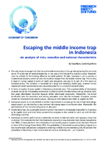 Escaping the middle income trap in Indonesia