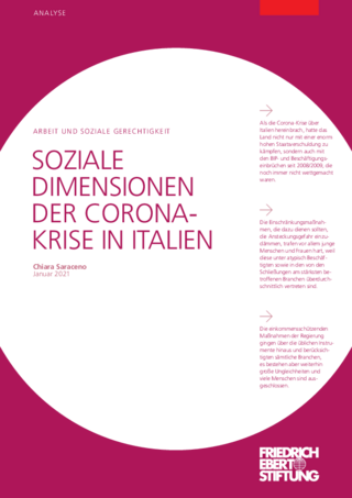 Soziale Dimensionen der Corona-Krise in Italien