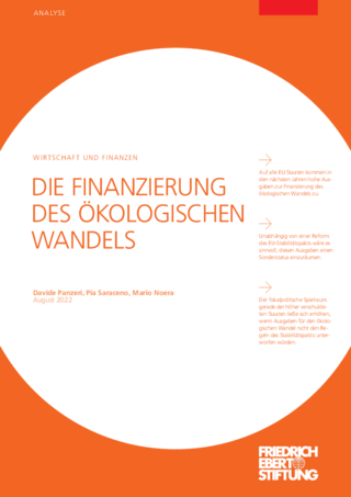 Die Finanzierung des ökologischen Wandels