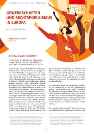 Gewerkschaften und Rechtspopulismus in Europa