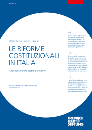 Le riforme costituzionali in Italia