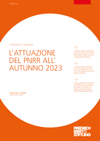 L'attuazione del PNRR all' autunno 2023