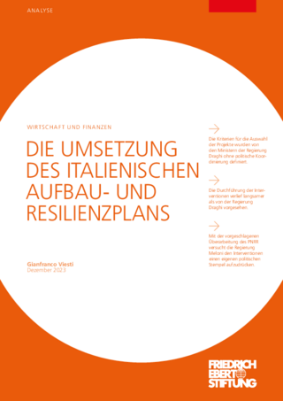 Die Umsetzung des italienischen Aufbau- und Resilienzplans