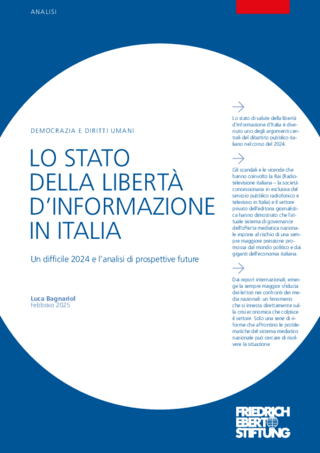 Un stato della libertà d'informazione in Italia